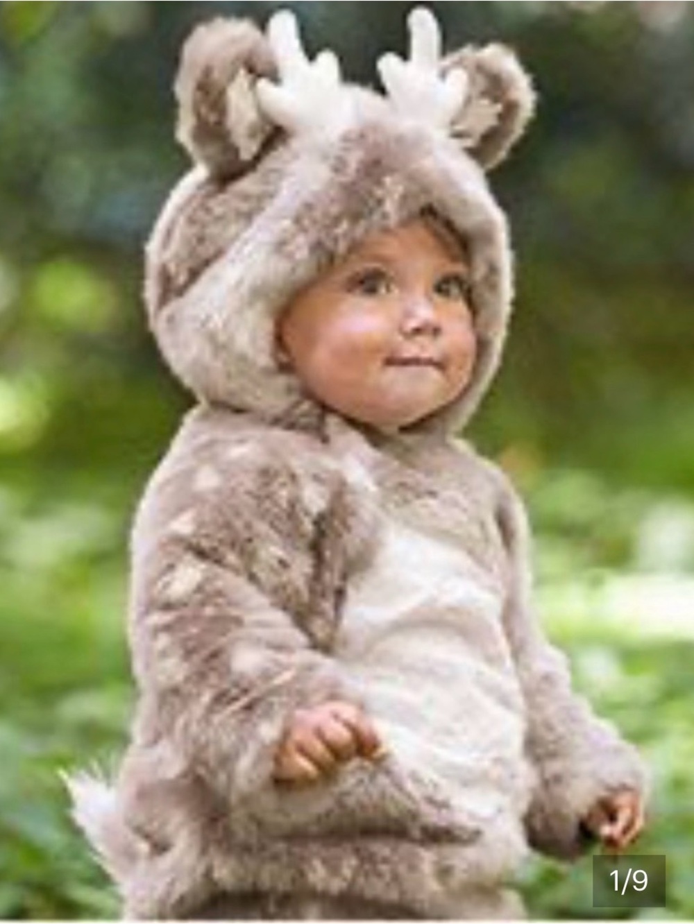 Pottery Barn Kids Baby Fawn Halloween Costume, NWT 0-6M
